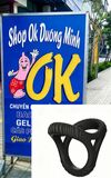 Vòng đeo dương vật, 3 cạnh, ôm chặt, chống xuất tinh sớm, giúp cương cứng, kéo dài thời gian quan hệ, che tên 