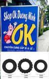 Vòng đeo dương vật bộ 3 cái, cao su ôm chặt, giúp to dài, gân to, ko bị đứt, che tên 