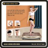 (Che Tên) MÁY RUNG LẮC GIẢM CÂN KAXUKI 999 CẤP ĐỘ PRO MAX, CÓ NGHE NHẠC BLUETOOTH Bảo Mật Tuyệt Đối Sẵn Hàng