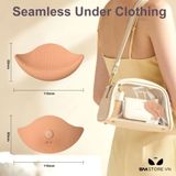 Máy rung núm vú có 9 chế độ điều khiển xa dài 11cm sạc điện Sẵn Hàng