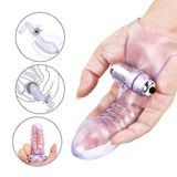 Phiên Bản Chính Hãng - Ngón Tay Rung Kích Thích Điểm G Trải Nghiệm Cực Đỉnh mẫu 2 - nhiều chế độ, sạc pin tiện dụng