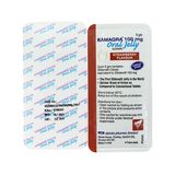Phiên Bản Chính Hãng - Kẹo Dẻo Hỗ Trợ trái cây Kamagaa 100mg Oral Jelly - Lẻ 1 Gói Ajanta Pharma Limited, giao hàng kín 