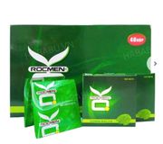 Sản Phẩm Chính Hãng Loại 1 - Bao Su Cao Cấp gia đình Ok Rocmen Bạc Hà hộp 144 chiếc mẫu 2 - ôm sát cảm giác thật, giao h