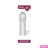 Sản Phẩm Chính Hãng Loại 1 - Bao Su Cao Cấp Đôn Dên Nửa Đầu Gai Kích Thích Tập TrungHana Cường lực hổ - ôm sát cảm giác 