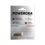 Sản Phẩm Chính Hãng Loại 1 - Viên Hỗ Trợ Tăng Cường Sinh Lý Nam Cao Cấp Powergra For Men mẫu 2 72 HOURS FOR 1 CAPSULE - 