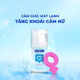 Hàng Nội Địa Cao Cấp - Dung Dịch Bôi tron tăng khoái cảm nữ Shell Love Blue - 50ml - SHELL - dịu nhẹ, không gây khô rát