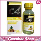 Chai Hít Tăng Khoái Cảm Kích Thích Bao Phê Popper C4 Tropical Fruit 30ml chính hãng hương trái cây nhiệt đới - Gwenshop Chính Hãng