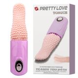 Dòng Cao Cấp Chính Hãng - Lưỡi Liếm Âm Đạo Sạc Pin Pretty Love Tongue 3 INTENSE PATTERNS, giao hàng kín đáo