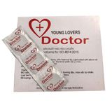 Hàng Chuẩn Nhập Khẩu - Bao Su Cao Cấp Siêu Mỏng YOUNG LOVERS DOCTOR Kéo Dài Thời Gian Quan Hệ Hộp 144c Dành Cho Gia Đình