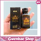 Chai Hít Tăng Khoái Cảm Kích Thích Bao Phê Popper Aroma Royal đen 30ml chính hãng - Gwenshop Chính Hãng