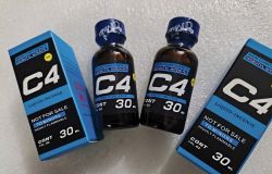 Phiên Bản Chính Hãng - Dung Dịch Hít Thư Giãn 30ml USA, Cực Mạnh, Phê lâu, mẫu 2 C4D USA - hương dịu, dùng cho cả nam và