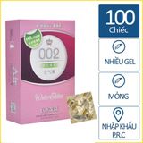 Bản Nhập Khẩu Cao Cấp - Ha 0.02 Hộp Bao Su Cao Cấp 100 cái cho các hộ gia đình kinh doanh nhà nghỉ, khách sạn 002 - ôm s