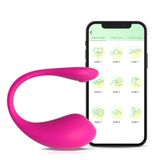 Hàng Nội Địa Cao Cấp - Thiết Bị Massage Rung Love Spouse Cao Cấp Điều Khiển Qua App Điện Thoại, Rung Cực Mạnh mẫu 2 - nh