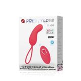 Hàng Chuẩn Nhập Khẩu - Thiết Bị Massage Rung Tình Yêu Pretty Love Clyde Không Dây, Sạc USB 12 Functions of vibration - n