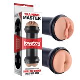 Phiên Bản Chính Hãng - Cốc Massage Âm Đạo Lovetoy Training Master 2 Đầu Âm Đạo + Hậu Môn 8.5cm, giao hàng kín đáo