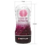 Hàng Nội Địa Cao Cấp - Cốc Massage Âm Đạo Giả Pretty Love Cầm Tay Size Du Lịch 77x180mm - chất liệu mềm mịn, an toàn cho