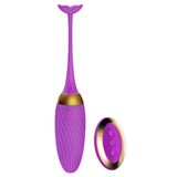 Bản Nhập Khẩu Cao Cấp - Thiết Bị Massage Rung nàng tiên cá điều khiển từ xa không dây Little Whale Meos - nhiều chế độ, 