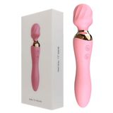 Phiên Bản Chính Hãng - Chày Rung Massage 2 Đầu Siêu Mạnh Sagan BORN TO FEELING - nhiều chế độ, sạc pin tiện dụng