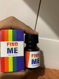 Hàng Chuẩn Nhập Khẩu - Dung Dịch Hít LGBT 10ml Mạnh, Phê, Ko cồn, Mùi dịu, FIND ME - hương dịu, dùng cho cả nam và nữ
