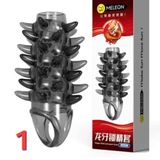 Dòng Cao Cấp Chính Hãng - Meleon Dragon Teeth Lock Quai Đeo Cao Cấp Bao đôn silicone mềm mại chống tuột, gia tăng khoái 