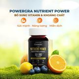 Bản Nhập Khẩu Cao Cấp - Viên Hỗ Trợ Bổ Sung Vitamin Tổng Hợp và Khoáng Chất Powergra Nutrient Power - Tăng Cường Sức 551