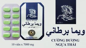 Viên uống cường dương Ngựa Thái 7000mg
