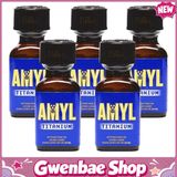 Chai Hít Tăng Khoái Cảm Kích Thích Bao Phê Amyl Titanium Leather Cleaner Poppers 24ml - 5 Pack - Gwenshop Chính Hãng