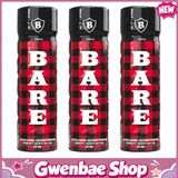 Chai Hít Tăng Khoái Cảm Kích Thích Bao Phê BARE Tall Leather Cleaner Poppers - 24ml - 3 Pack - Gwenshop Chính Hãng