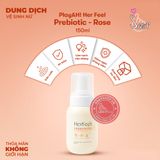 Hàng Chuẩn Nhập Khẩu - Dung Dịch Vệ Sinh Phụ Nữ Her Feel Prebiotic Rose Kháng Viêm Khử Mùi 150ml - hàng có sẵn, giao nha