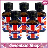 Chai Hít Tăng Khoái Cảm Kích Thích Bao Phê English Pentyl Popppers - 24ml - 5 Pack - Gwenshop Chính Hãng