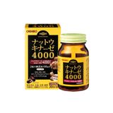 Dòng Cao Cấp Chính Hãng - Viên Hỗ Trợ Orihiro Nattokinase 4000FU Nhật Bản - Tăng Cường Trí Nhớ, Hỗ Trợ Tuần Hoàn Máu, Cả