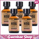 Chai Hít Tăng Khoái Cảm Kích Thích Bao Phê King Gold Pentyl Poppers - 24ml - 5 Pack - Gwenshop Chính Hãng
