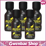 Chai Hít Tăng Khoái Cảm Kích Thích Bao Phê Rush Black Label Pentyl Poppers - 15ml - 5 Pack - Gwenshop Chính Hãng