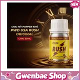 Chai Hít Cực Mạnh Lên Đỉnh Nhanh Popper khô PWD USA Rush Original - Chai 30ml - Gwenshop Chính Hãng