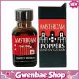 Chai Hít Tăng Khoái Cảm Kích Thích Bao Phê Popper Amsterdam 30ml Hàng Hiệu Độc Quyền - Gwenshop Chính Hãng