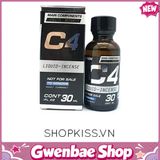 Chai Hít Cực Mạnh Lên Đỉnh Nhanh Popper C4 Long Lasting 30ml cao cấp kích thích mạnh mẽ an toàn - Gwenshop Chính Hãng