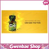 Chai Hít Thư Giãn Bay Phê Cho Cặp Đôi Popper C4 Yellow 10ml USA tăng khoái cảm mạnh mẽ - Gwenshop Chính Hãng