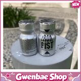 Chai Hít Cực Mạnh Lên Đỉnh Nhanh Popper Iron Fist Silver 10ml Mỹ USA PWD - Gwenshop Chính Hãng