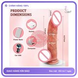 Snapshop - Dương Vật Giả Ngoáy Tạo Nhiệt Silicon Mềm Dẻo Chính Hãng Giao Kín
