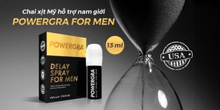 Powergra - Gel bôi trơn dạng xịt cho nam Spray For Men Giao Kín Đáo
