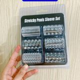 Đôn Khúc Silicone Hộp 6 Cái Tăng Kích Thước, Gia Tăng cảm giác Cực Đỉnh! - Bao Cao Su Hàng Nhập Khẩu