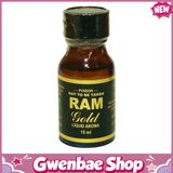 Chai Hít Tăng Khoái Cảm Kích Thích Bao Phê Popper Ram Gold 15ml hương thơm mạnh mẽ kích thích cảm xúc - Gwenshop Chính Hãng