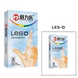 Les-D - Bao Cao Su Ngón Tay Beilile, Gai Mịn Làm Ấm Hộp 8 Cái Chính Hãng