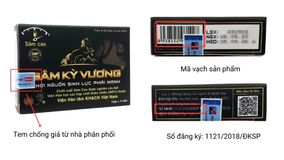 Hỗ trợ tăng cường sinh lý nam giới Sâm Kỳ Vương Hộp 4 viên - Viên uống Nhập Khẩu Chính Hãng