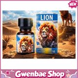 Chai Hít Tăng Khoái Cảm Kích Thích Bao Phê Popper Lion 10ml USA - Sức Mạnh Dập Tơi Bời Cho Top - Gwenshop Chính Hãng