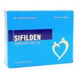 Baroque Pharma - Viên Uống Cường Hóa Phái Mạnh Sifilden 100mg Vỉ 4 Viên Giao Kín Đáo