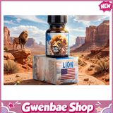 Chai Hít Cực Mạnh Lên Đỉnh Nhanh Popper Lion 10ml USA - Sức Mạnh Dập Tơi Bời Cho Top - Gwenshop Chính Hãng
