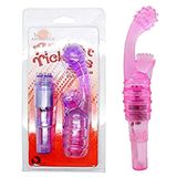 Rocket Ticklers - Mini Máy Rung Cầm Tay Thiết Kế Đầu Cong Ôm Sát Kích Thích Điểm Nhạy Cảm Chính Hãng Giao Kín