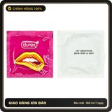 Bao cao su Durex Pleasuremax gân và gai hộp 3 chiếc chính hãng - có gai nổi, hộp 3 cái, có hương thơm - giao hàng che tên kín đáo