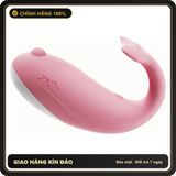 Trứng rung Jiuuy Cá Voi app chính hãng - 10 chế độ rung, điều khiển qua app, rung êm không tiếng động - giao hàng che tên kín đáo